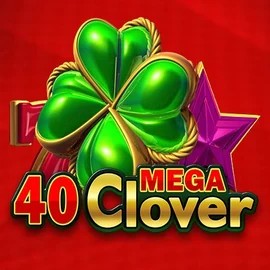 40 Mega Clover slot visual from Amusnet Interactive available on lizzarocasino.com