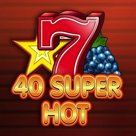 Official Slots logo: 40 Super Hot by Amusnet Interactive at Lizaro Casino
