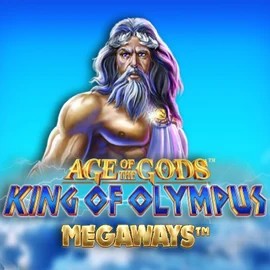 Enjoy Age Of The Gods: King of Olympus Megaways by Origins – logo hosted on lizzarocasino.com