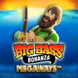 Official Slots logo: Big Bass Bonanza Megaways by Pragmatic Play at Lizaro Casino