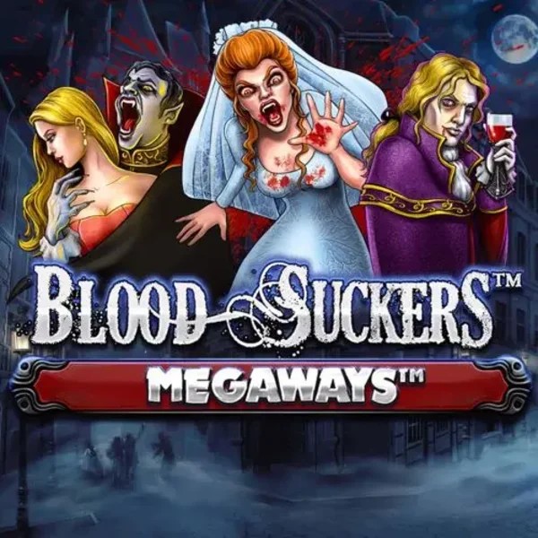 Blood Suckers Megaways casino game by Red Tiger Gaming – featured logo at Lizaro Casino
