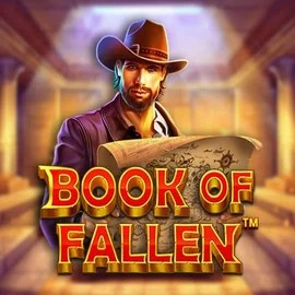 Book Of Fallen game by Pragmatic Play – logo hosted on Lizaro Casino