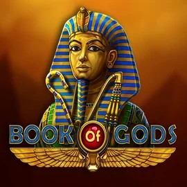 Official Slots logo: Book of Gods by BF Games at Lizaro Casino