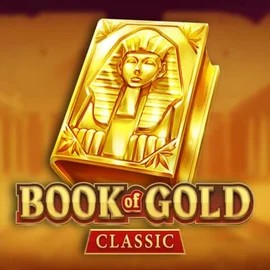 Book of Gold Classic by Playson, showcased at lizzarocasino.com – game logo