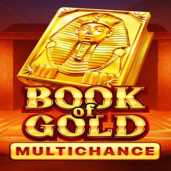 Official Slots logo: Book of Gold Multichance by Playson at Lizaro Casino