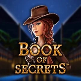 Book of Secrets logo by SYNOT Games at Lizaro Casino