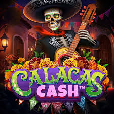Calacas Cash slot logo by Greentube at Lizaro Casino