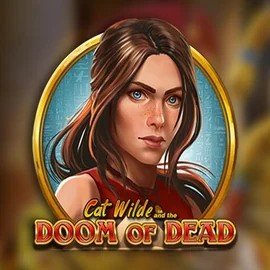 Official Slots logo: Cat Wilde and the Doom of Dead by  at Lizaro Casino