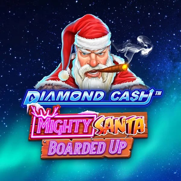 Try Diamond Cash Mighty Santa Boarded Up slot by Greentube on lizzarocasino.com – logo image