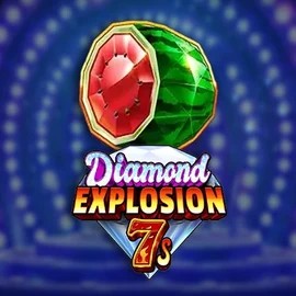 Diamond Explosion 7s slot logo by RubyPlay at Lizaro Casino