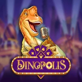Dinopolis slot visual from Push Gaming available on lizzarocasino.com