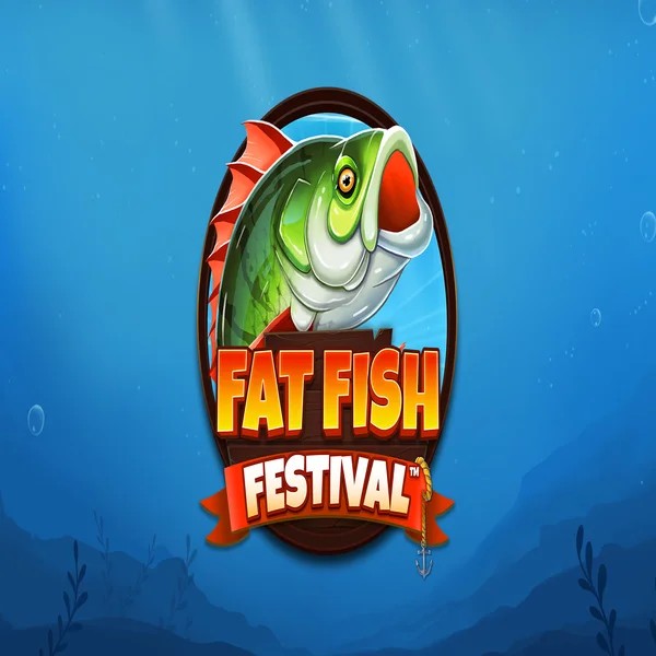 Slots logo of Fat Fish Festival from Wishbone Games at Lizaro Casino