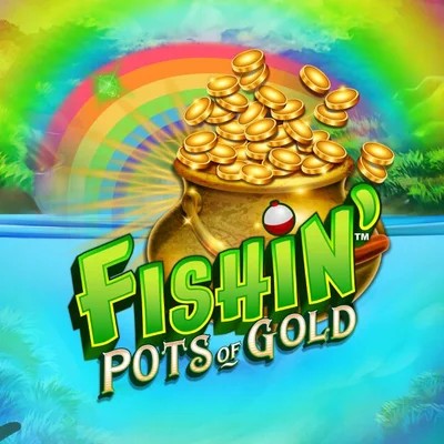 Fishin Pots Of Gold casino game by Gameburger Studios – featured logo at Lizaro Casino
