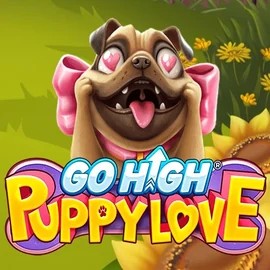 Official Slots logo: Go High Puppy Love by RubyPlay at Lizaro Casino