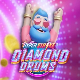 Hyper Strike Diamond Drums casino game by Gameburger Studios – featured logo at Lizaro Casino