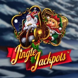 Jingle Jackpots slot icon by Dragon Gaming, available at Lizaro Casino
