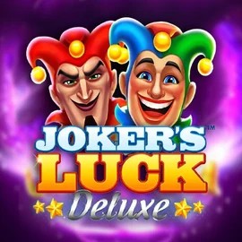 Jokers Luck Deluxe slot visual from Skywind Group available on lizzarocasino.com
