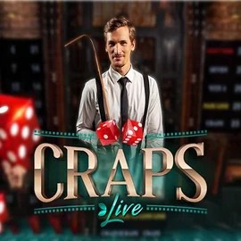 Live Craps by Evolution, showcased at lizzarocasino.com – game logo