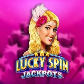 Lucky Spin Jackpots game by Novomatic – logo hosted on Lizaro Casino