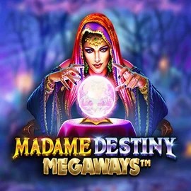 Madame Destiny Megaways logo by Pragmatic Play Lizaro Casino