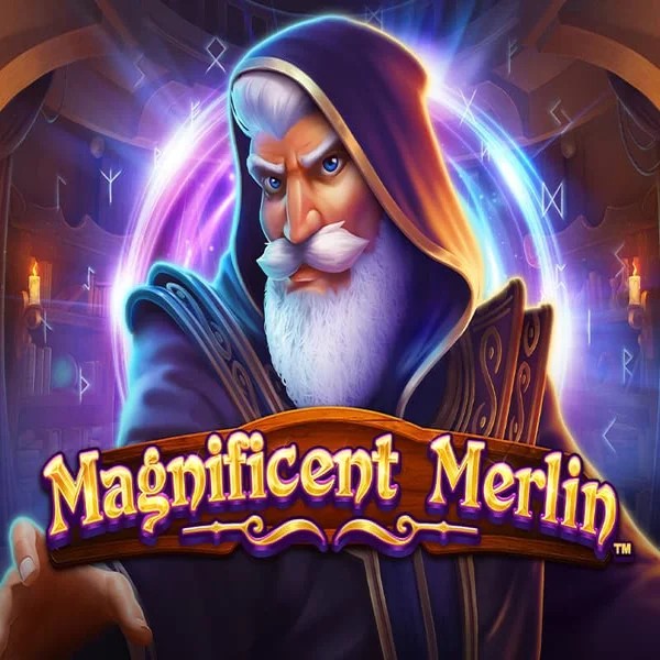 Official Slots logo: Magnificent Merlin by Greentube at Lizaro Casino