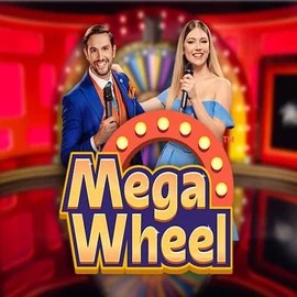 Mega Wheel logo by Pragmatic Play at Lizaro Casino