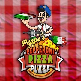 Peppe’s Pepperoni Pizza Plaza slot icon by Pragmatic Play, available at Lizaro Casino