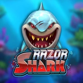 Razor Shark logo – Slots by Push Gaming at Lizaro Casino