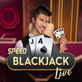 Speed Blackjack logo – Live Casino by Pragmatic Play at Lizaro Casino