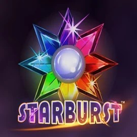 Starburst logo by NetEnt at Lizaro Casino