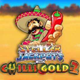 Official Jackpots logo: Stellar Jackpots with Chilli Gold x2 by Lightning Box Game at Lizaro Casino