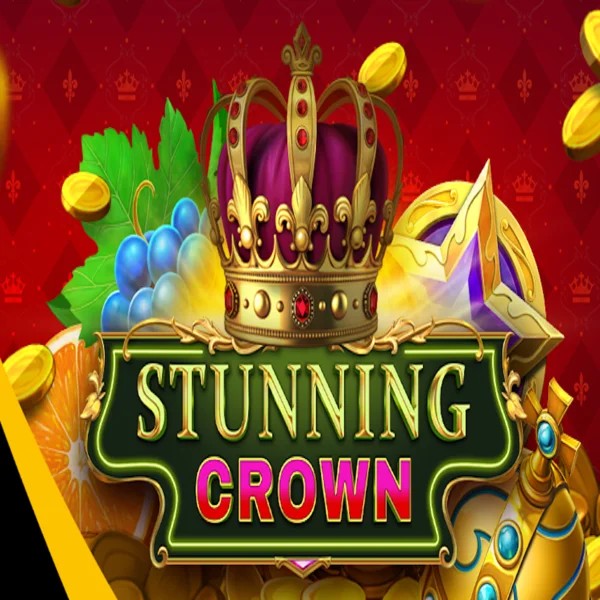 Stunning Crown slot visual from BF Games available on lizzarocasino.com