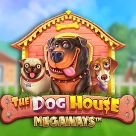 The Dog House Megaways logo by Pragmatic Play at Lizaro Casino