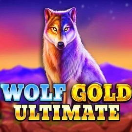 Wolf Gold Ultimate online game logo by Pragmatic Play on lizzarocasino.com